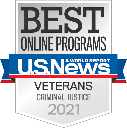 US News Badge #4 Criminal Justice Program for veterans
